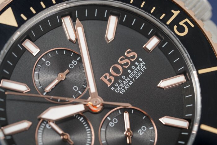 Hugo Boss Men's Watch Chronograph Ocean Edition Two Tone - HB1513705 - Image 3